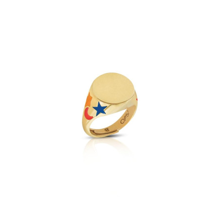 OPS OBJECTS -  ANELLO ICON GOLDEN STARFOOL