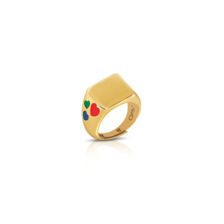 OPS OBJECTS -  ANELLO ICON GOLDEN LOVEFOOL