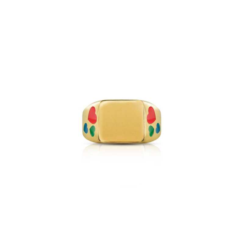 OPS OBJECTS -  ANELLO ICON GOLDEN LOVEFOOL