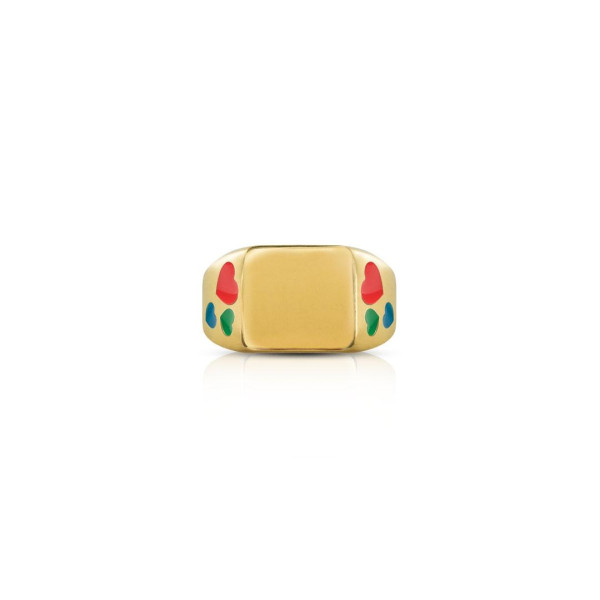 OPS OBJECTS -  ANELLO ICON GOLDEN LOVEFOOL