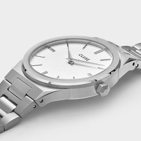 Cluse - Orologio Vigoureux Steel White, Silver Colour 2