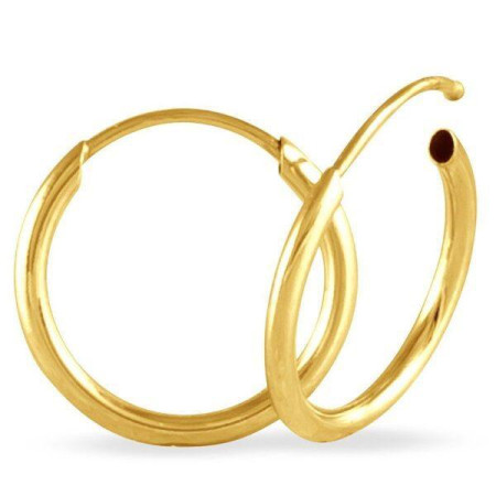 STROILI - Orecchini a cerchio Toujours oro giallo 2