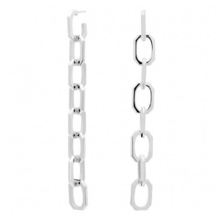 PDPAOLA ORECCHINI ENDLESS SIGNATURE CHAIN