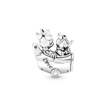 PANDORA - charm  Disney,  L'aereo di Mickey Mouse & Minnie 2