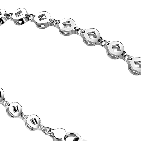 Zancan - Bracciale solo maglia in argento 2