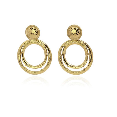 Anartxy - Orecchini a doppio cerchio