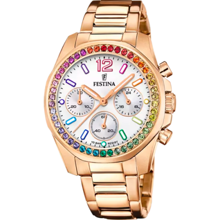 Festina - OROLOGIO RAINBOW ARGENTO DONNA