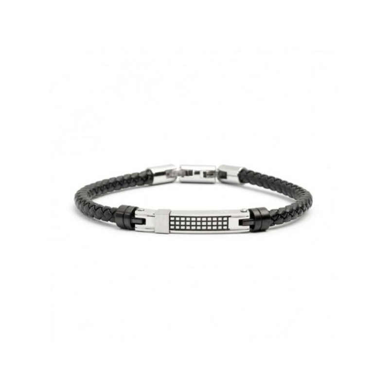 Marlù - BRACCIALE INSERTI NERI E SMALTO
