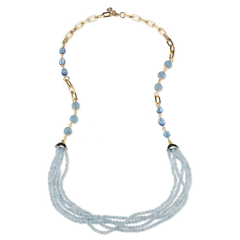 Sovrani   collana donna Cristallo di rocca Cristal Magique