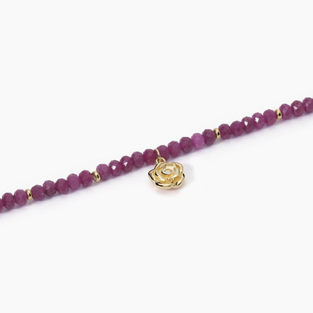 Mabina.  Bracciale con rubini LA VIE EN ROSE 2