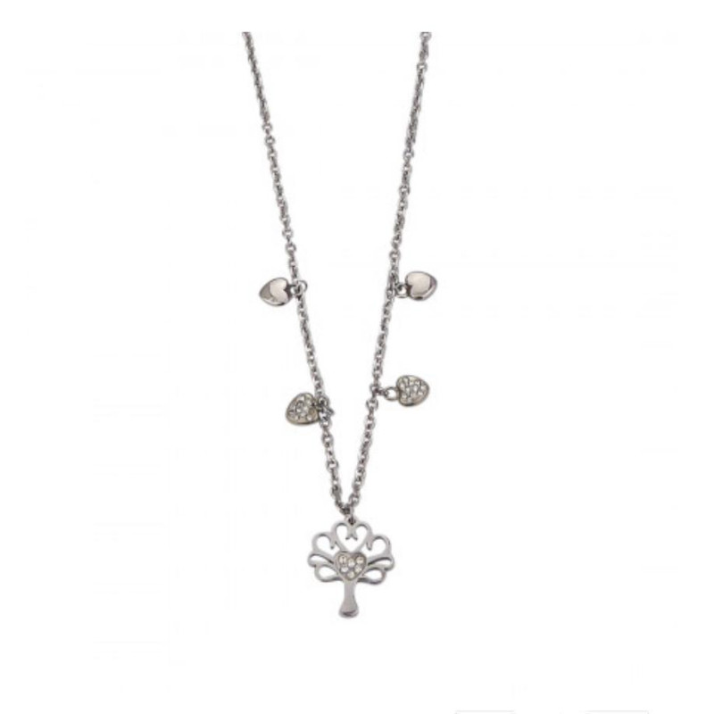 Boccadamo - Collana con albero della vita e strass