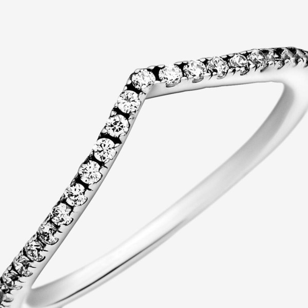 Pandora Anello a V scintillante