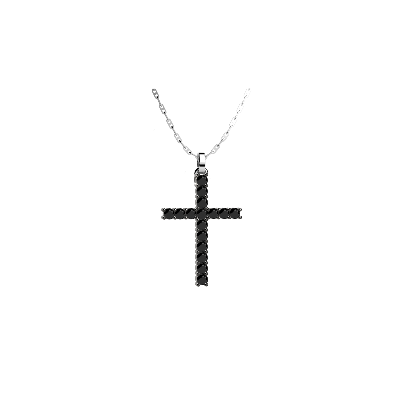 Nardelli -Collana con croce Pendente oro 18ct