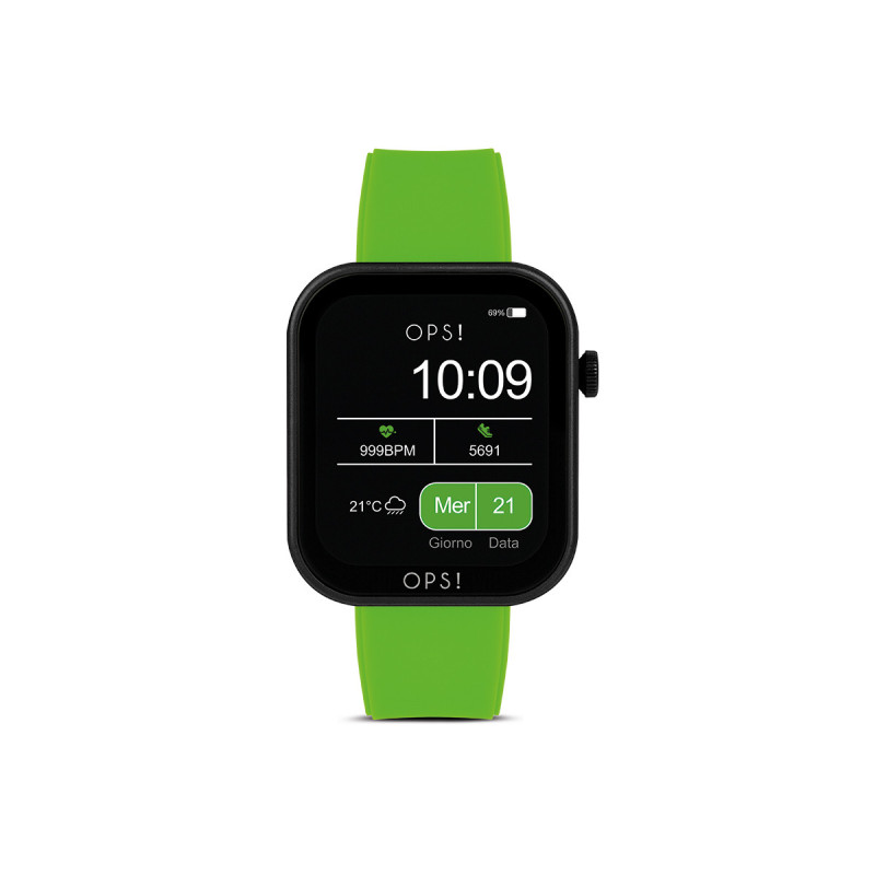 Ops Object - Orologio Smartwatch ACTIVE CALL verde