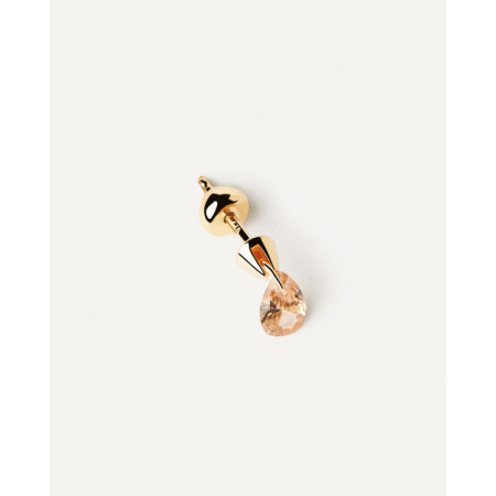 PDPAOLA - ORECCHINO A CERCHIO SINGOLO LILY PESCA 2