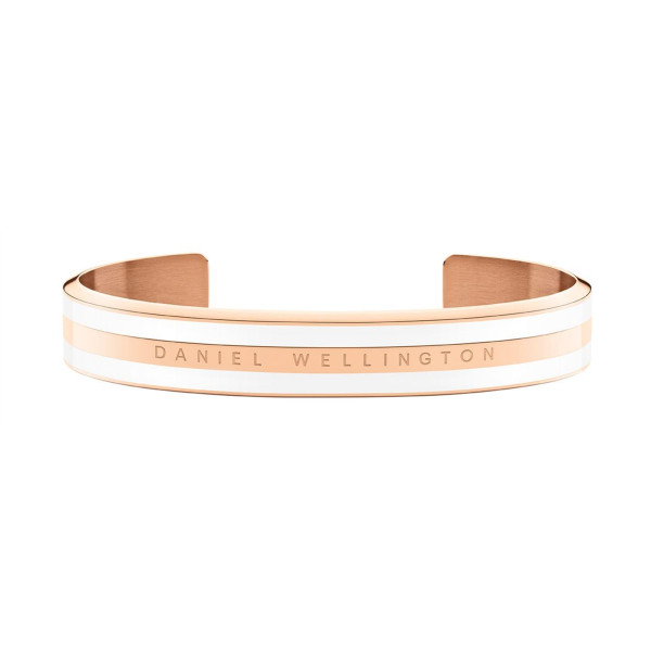 Daniel Wellington Classic Bracelet Satin White RG Medium
