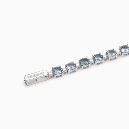 Mabina -  Bracciale con acquamarina sintetica CHAPEAU 2