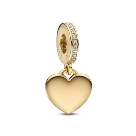PANDORA - Charm Cuore Pendente da incidere