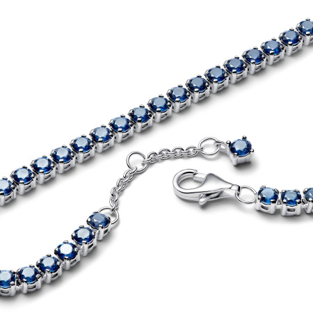 Pandora   Bracciale Tennis con Pietre Blu 2