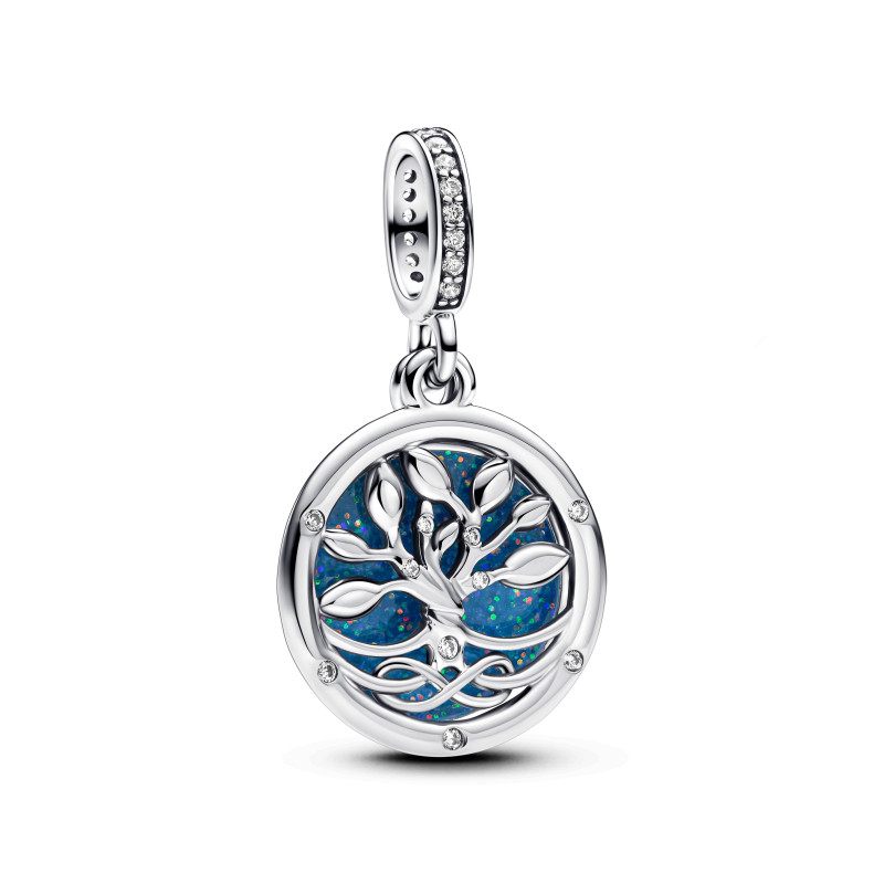 Pandora  Charm Pendente Albero della Famiglia che si illumina al buio