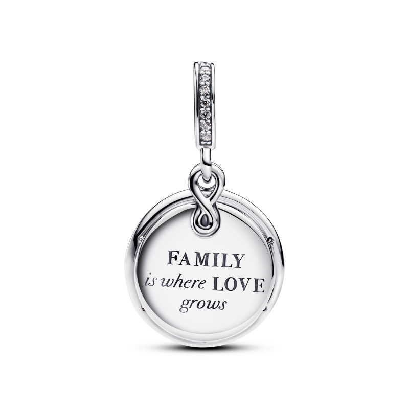 Pandora  Charm Pendente Albero della Famiglia che si illumina al buio