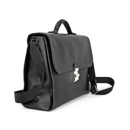 MontBlanc -  Borsa con tracolla in pelle nera 2