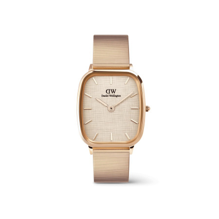 Daniel Wellington  - Orologio Marlon Wire Linen Rose Gold