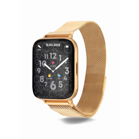 Roccobarocco Orologio - Elite – Smartwatch Unisex Acciaio Oro 2