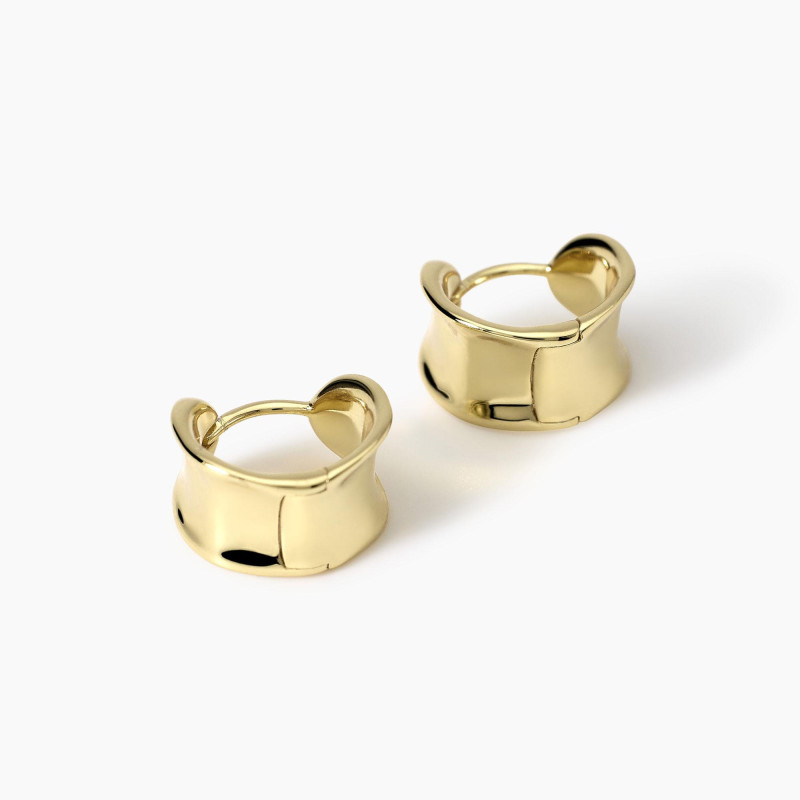 MABINA -  Orecchini a cerchio a forma di goccia allungata AMAZING