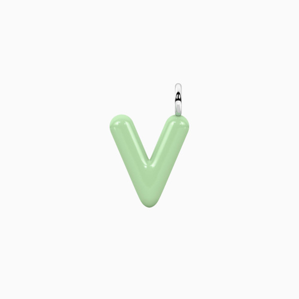 Kidult   -  Ciondolo lettera "v"  INIZIALE