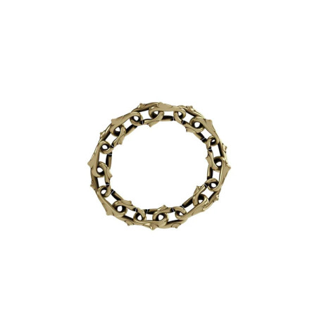 JOHN RICHMOND     BRACCIALE A CATENA CON SPINE ORO