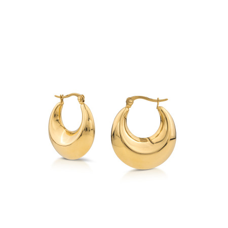 Ops Object - Orecchini a cerchio bombati small FANCY