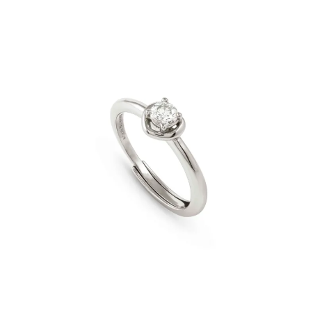 NOMINATION -  ANELLO COSMICLOVE CUORE CON ZIRCONE