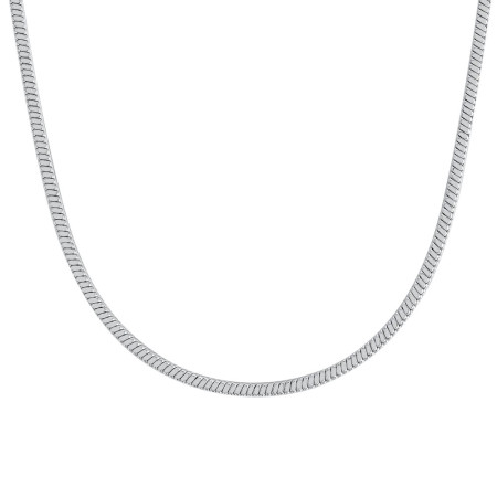 LUCA BARRA  -  COLLANA DONNA IN ACCIAIO