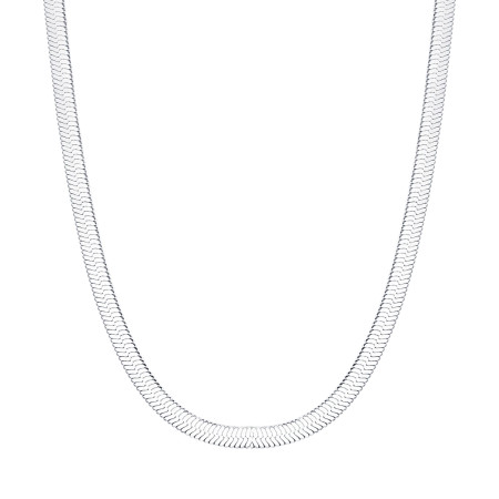 Luca Barra -  COLLANA DONNA SNAKE IN ACCIAIO