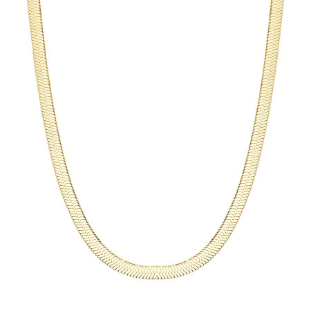 Luca Barra -  COLLANA DONNA SNAKE IN ACCIAIO IP GOLD