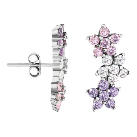 Stroili - Orecchini Lobo Silver Shine Argento Rodiato Cubic Zirconia