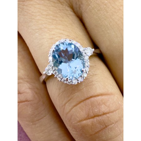 Leo Pizzo - Anello Acquamarina