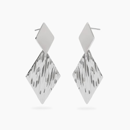 KIDULT -  Orecchini con pendenti martellati