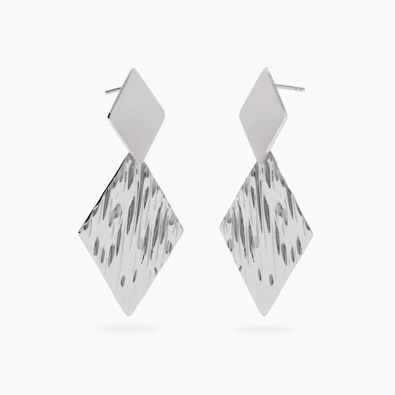 KIDULT -  Orecchini con pendenti martellati