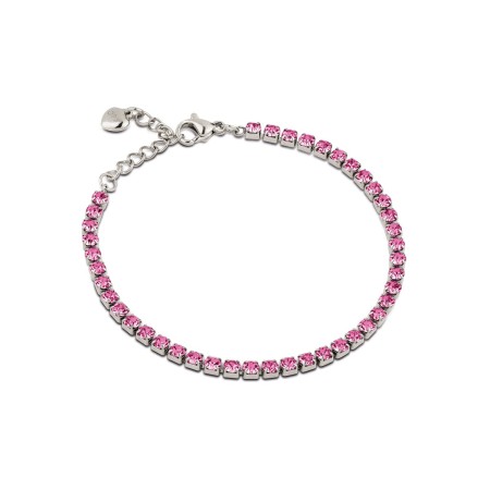 Ops Objects  -  Bracciale tennis con pietre colorate fucsia