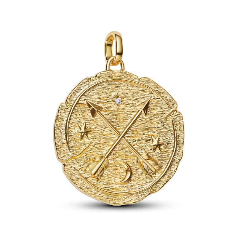 Pandora   Charm Medallion Grande Frecce "Ad Meliora"