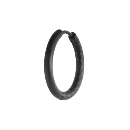 Marlù   - Orecchino a cerchio 2,1 cm trama diamantata 2