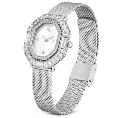 Swarovski  - Orologio Matrix octagon Bracciale di metallo, Tono argentato 2