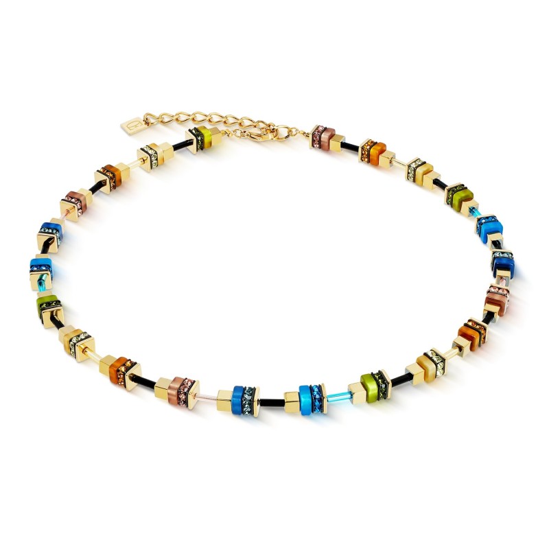 Coeur de Lion - Collana Autumn Glow Cube multicolore