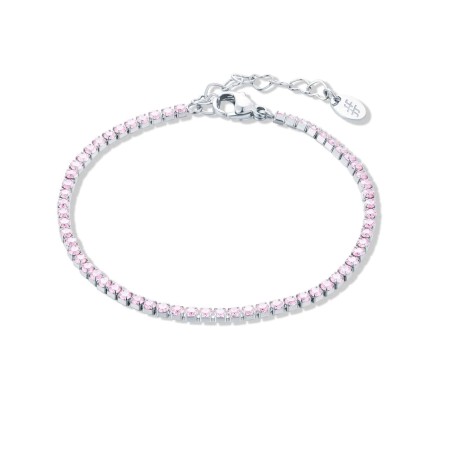 BRAND   Bracciale Tennis Classico Colorato Donna