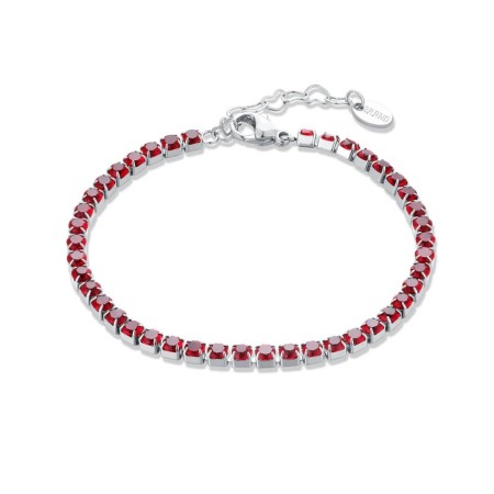 BRAND  Bracciale Maxi Tennis Colorato Donna