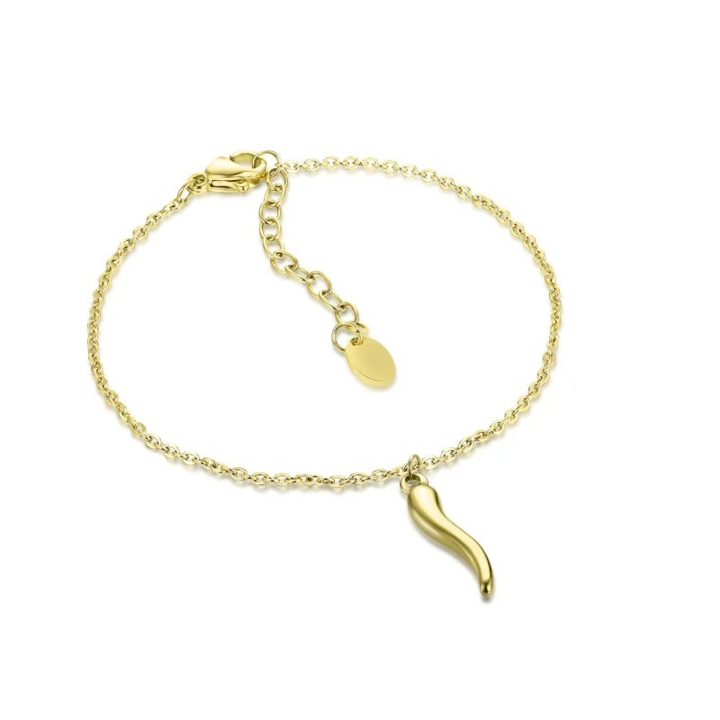 BRAND  Bracciale Cornetto PVD ORO