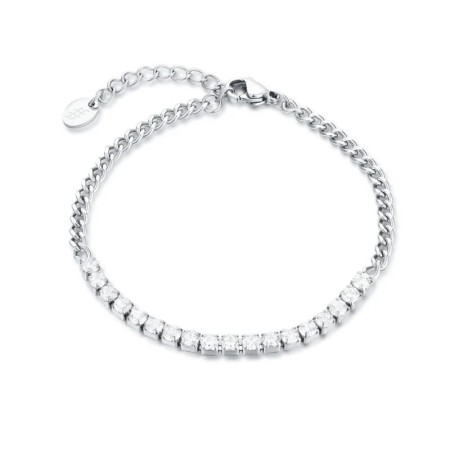 BRAND   Bracciale Tennis con Catena a Grumetta