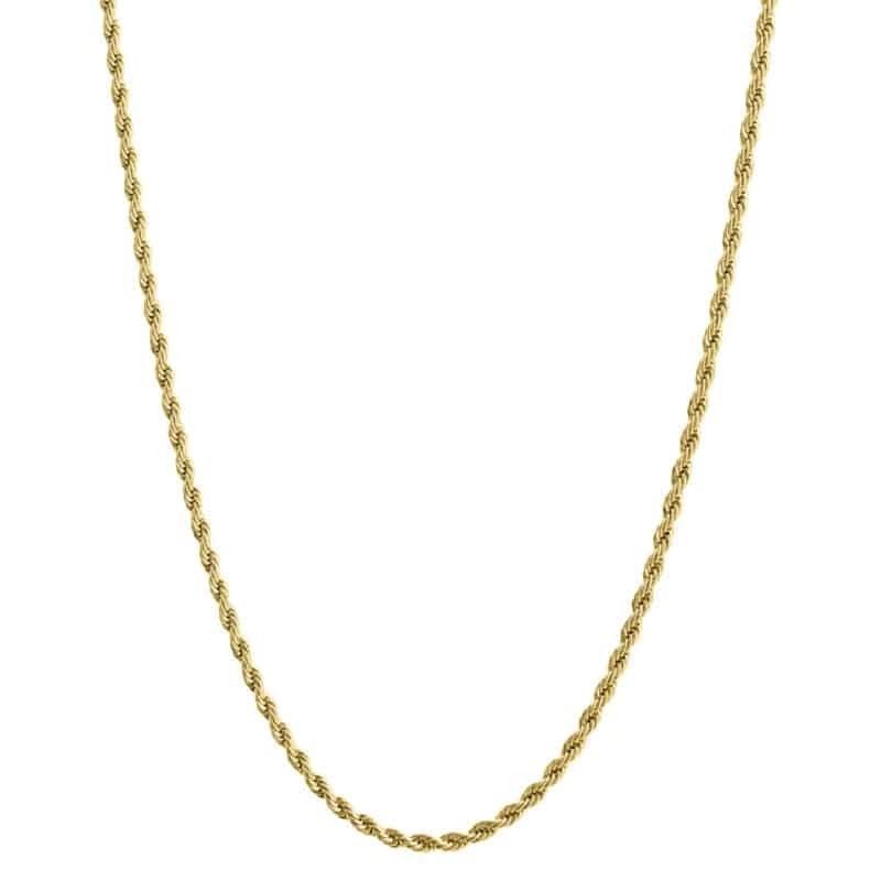 BRAND  Collana Catena Corda pvd oro